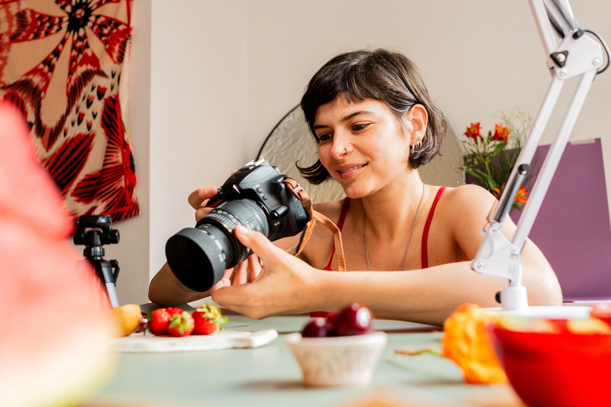 creative photography session